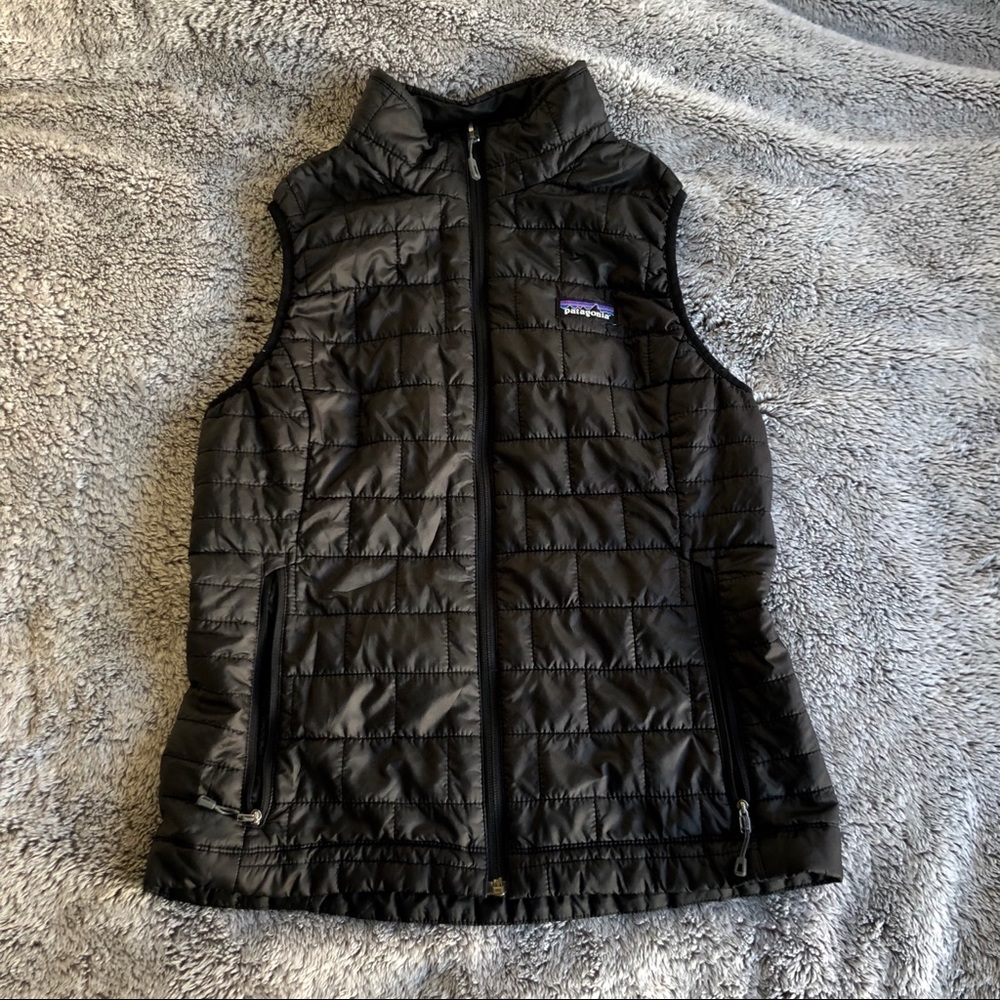 Black Patagonia Puffer Vest